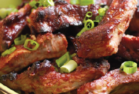 Fried Pork Ribs — Chinese dish at Pokhara Chinese Restaurant